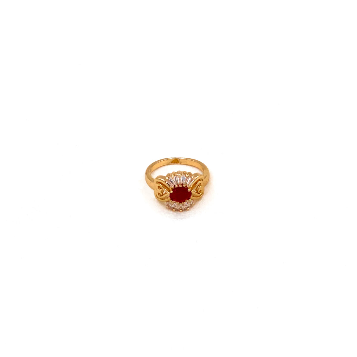 Crimson Red Rings Crimson Stone Ring – Amber