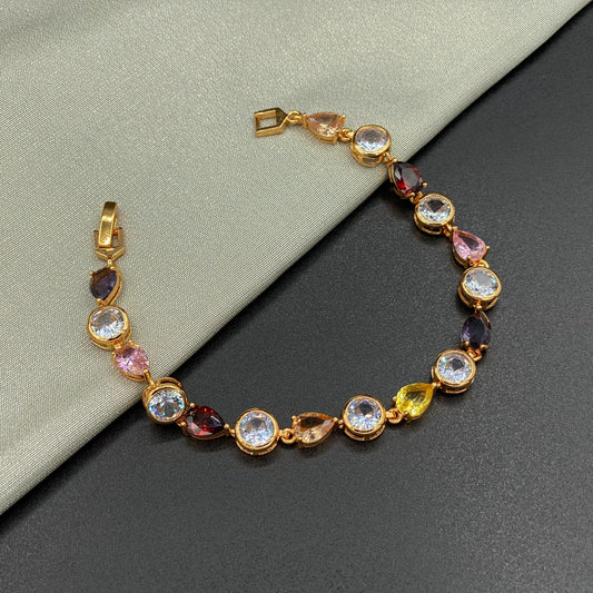 Multi Color Zircon Bracelet
